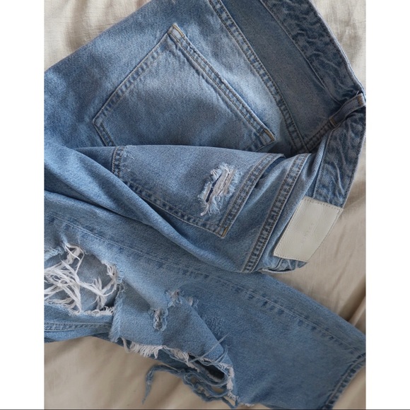 Distressed Boyfriend Jeans - Picture 2 of 11